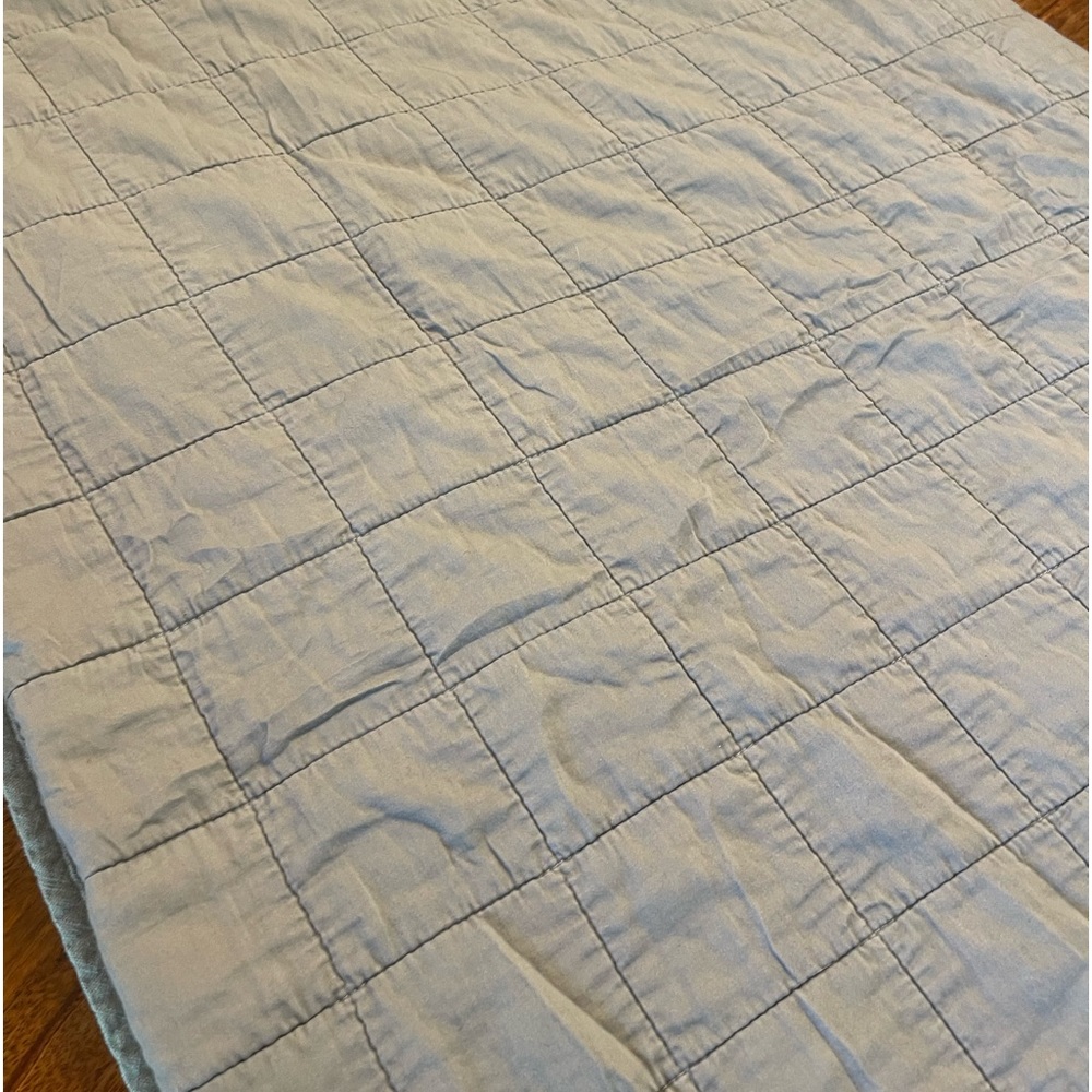Casaluna sage green king size bed quilt